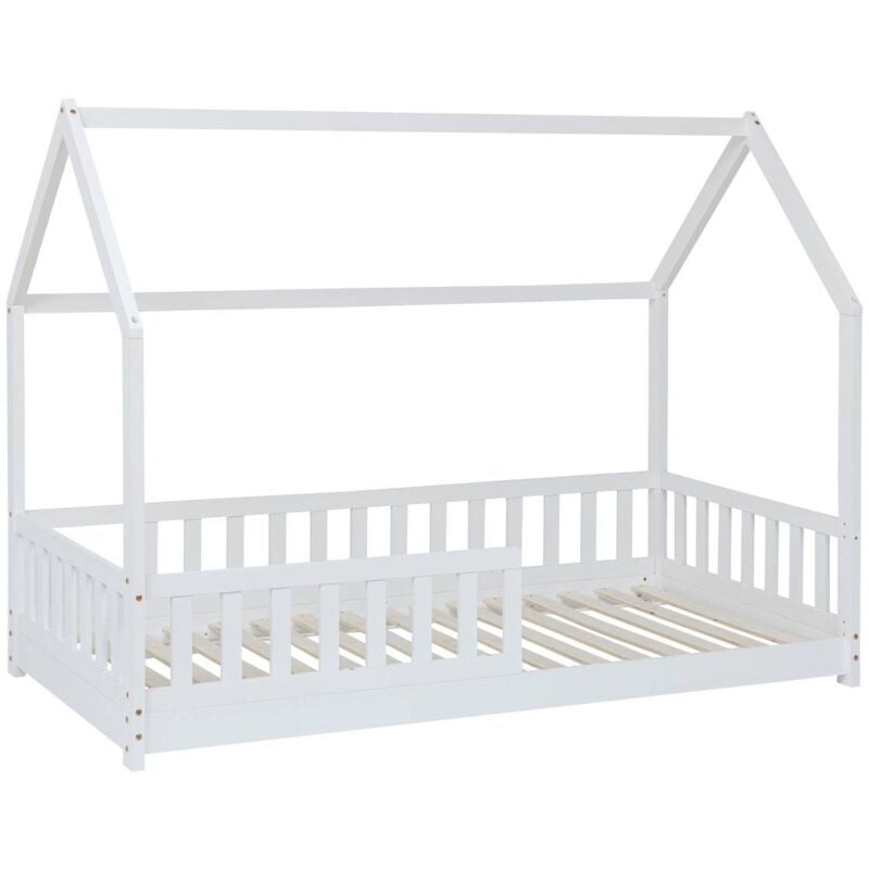 foto del prodotto lettino per bambini bosco white 90x190cm atmosphera cr ateur d int rieur