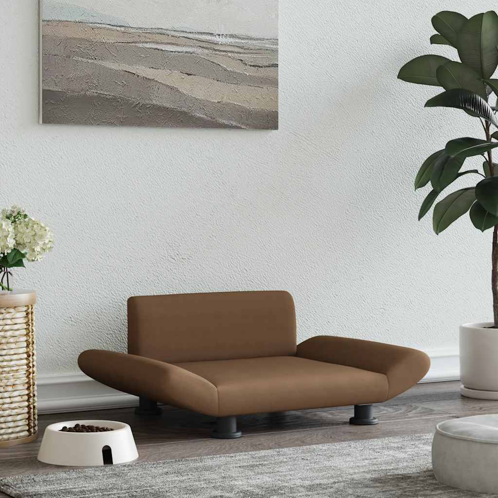 foto del prodotto lettino per cani marrone 70x45x28 cm in tessutocod mxl 95249