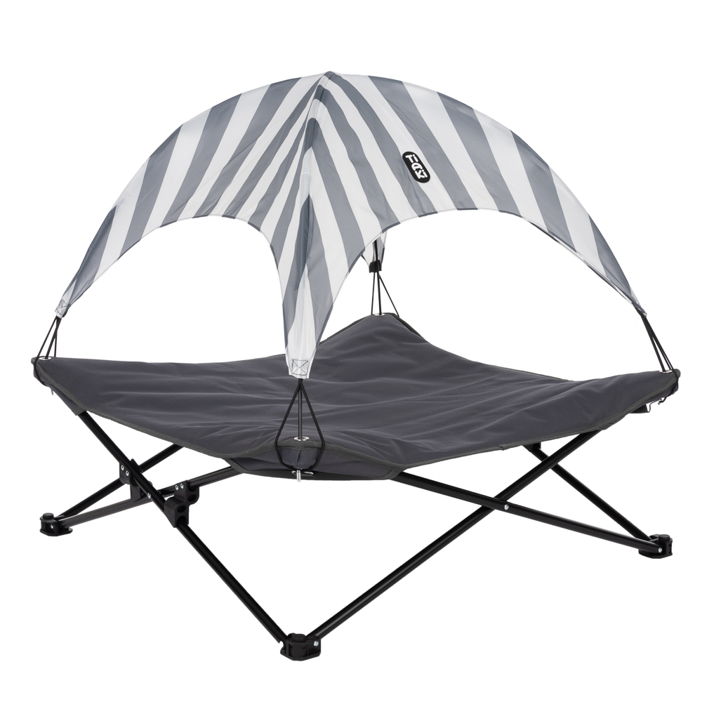 foto del prodotto lettino per cani tiaki sun stripes l 80 x p 80 x h 30 cm
