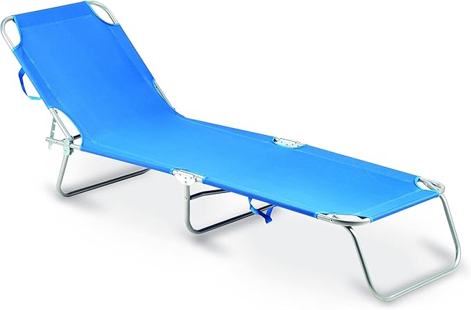 foto del prodotto lettino pieghevole maiorca colore blu l1548016
