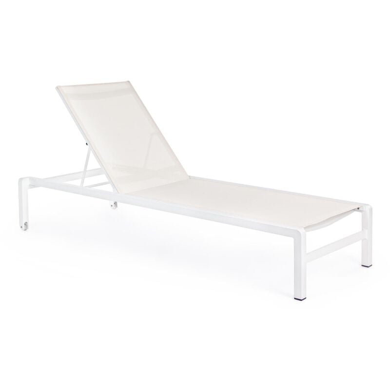 foto del prodotto lettino prendisole in alluminio verniciato konnor con ruote, ideale per piscina e giardino verde confezione da 1 pezzo