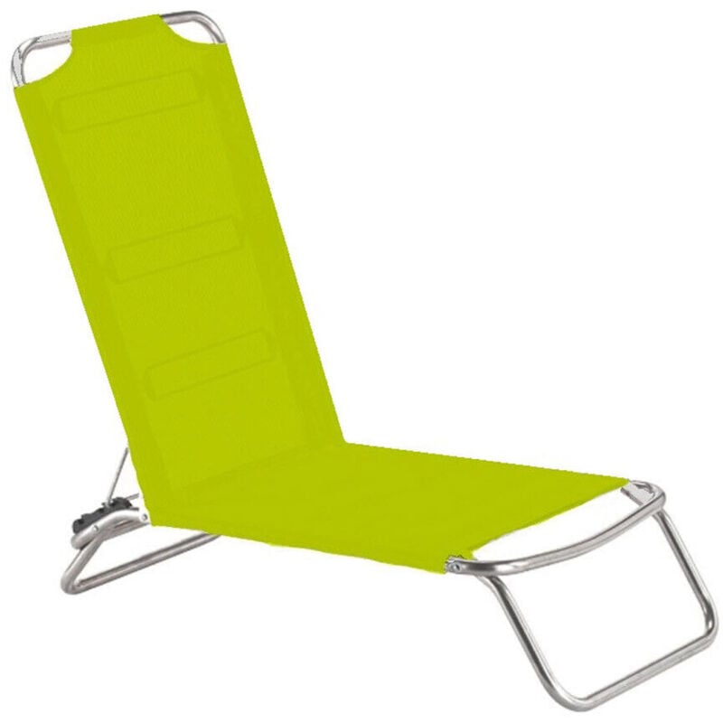 foto del prodotto lettino sdraio jolly fiam verde 022tx vp alluminio