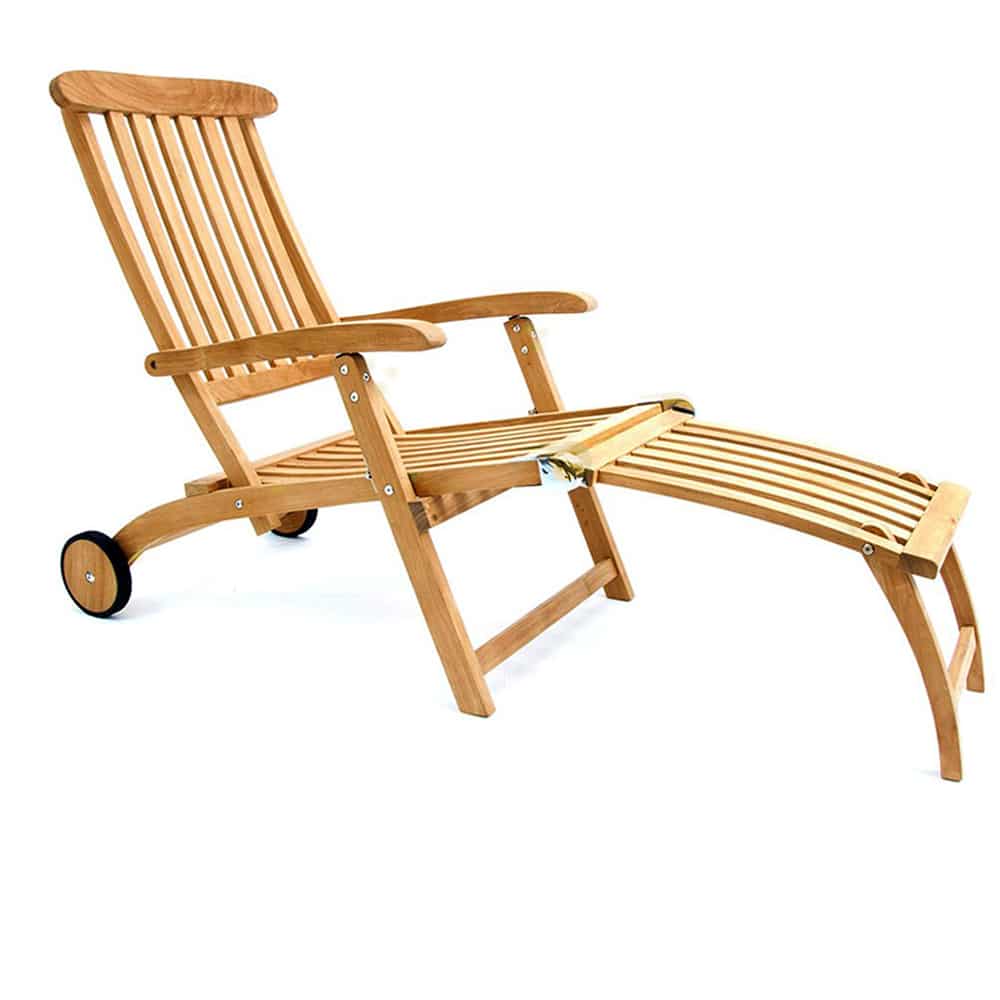 foto del prodotto lettino sunrise teak 150x56x77 95cm
