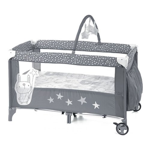 foto del prodotto lettino viaggio jan 6838 t01 duo level toys pieghevole doppia altezza