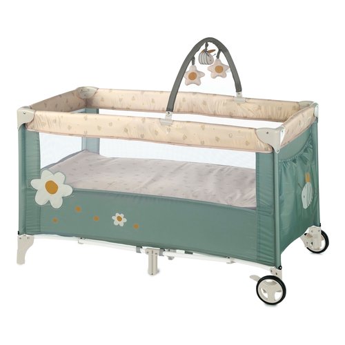 foto del prodotto lettino viaggio jan 6838 u78 duo level toys pieghevole doppia altezza
