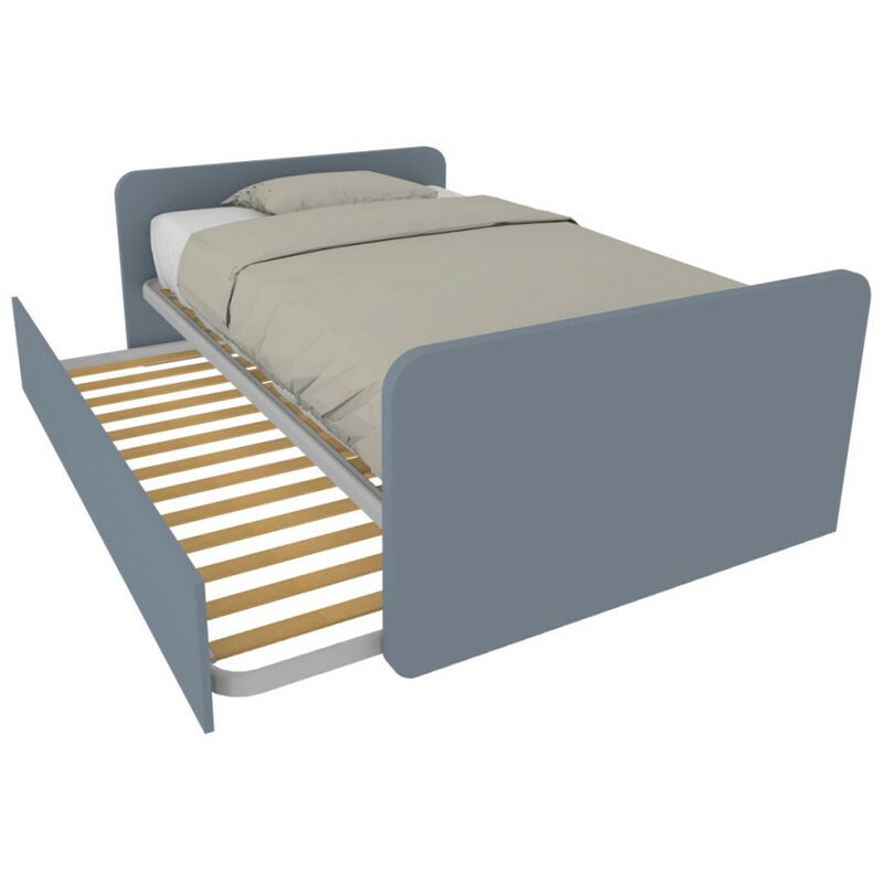 foto del prodotto letto 1 piazza e mezza con letto estraibile avio marina