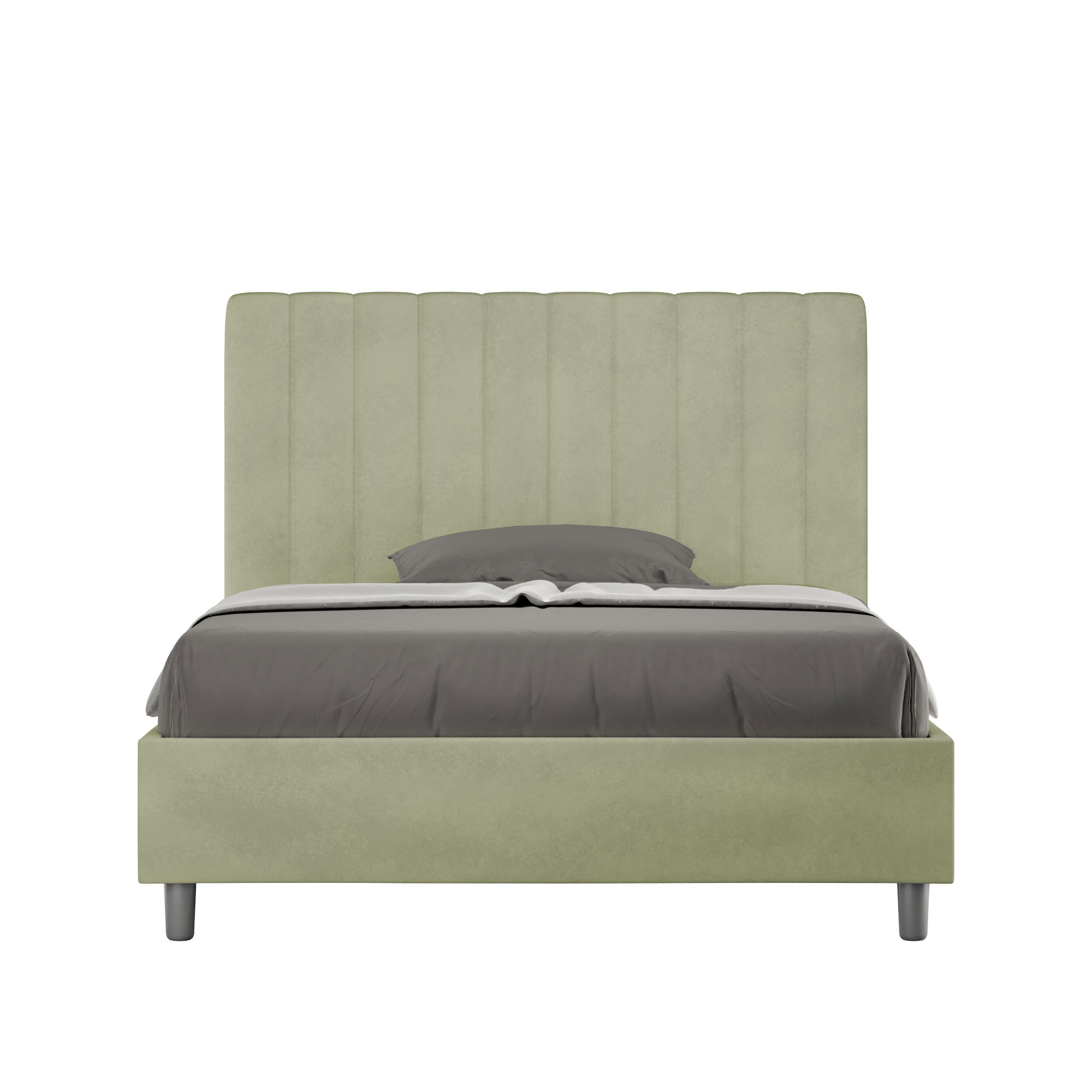 foto del prodotto letto 1 piazza e mezzo 120x190 cm senza rete agueda t verde