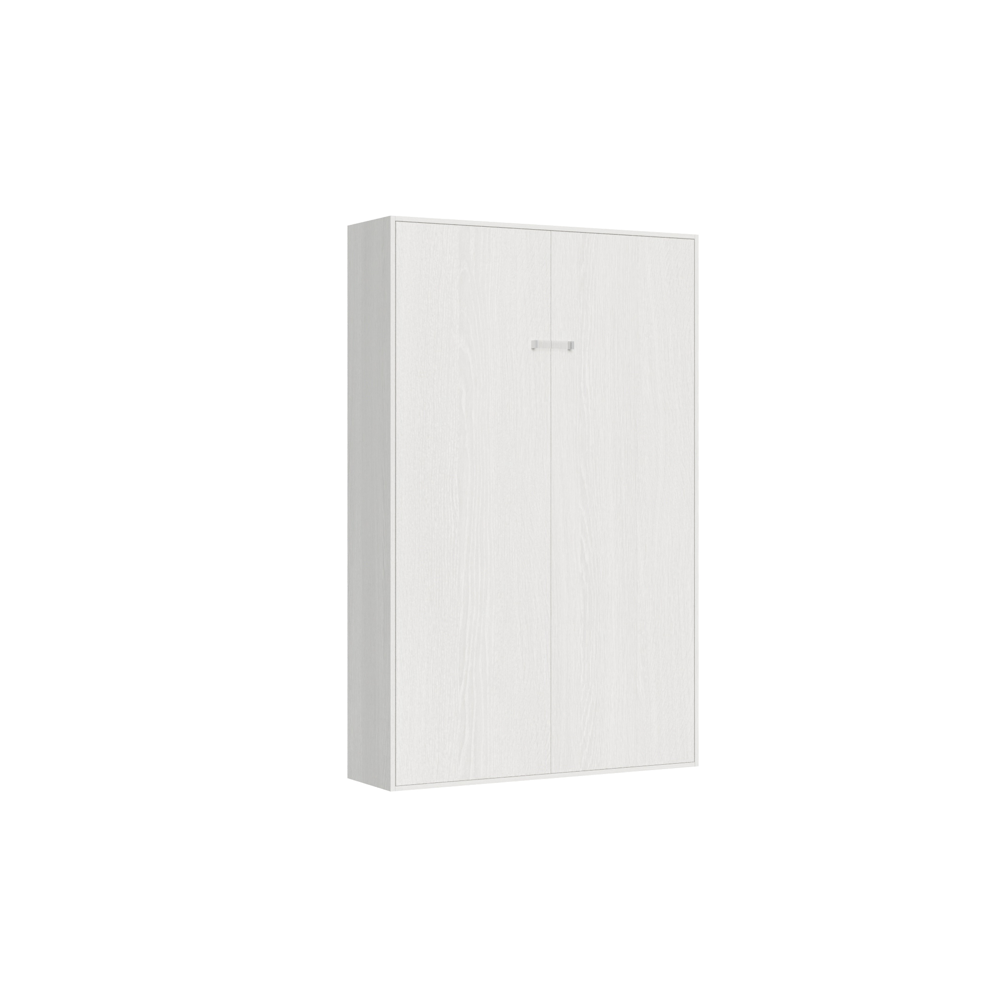 foto del prodotto letto 140 kentaro verticale a scomparsa bianco frassino