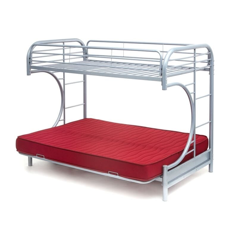 foto del prodotto letto a castello divano fantasy - argento