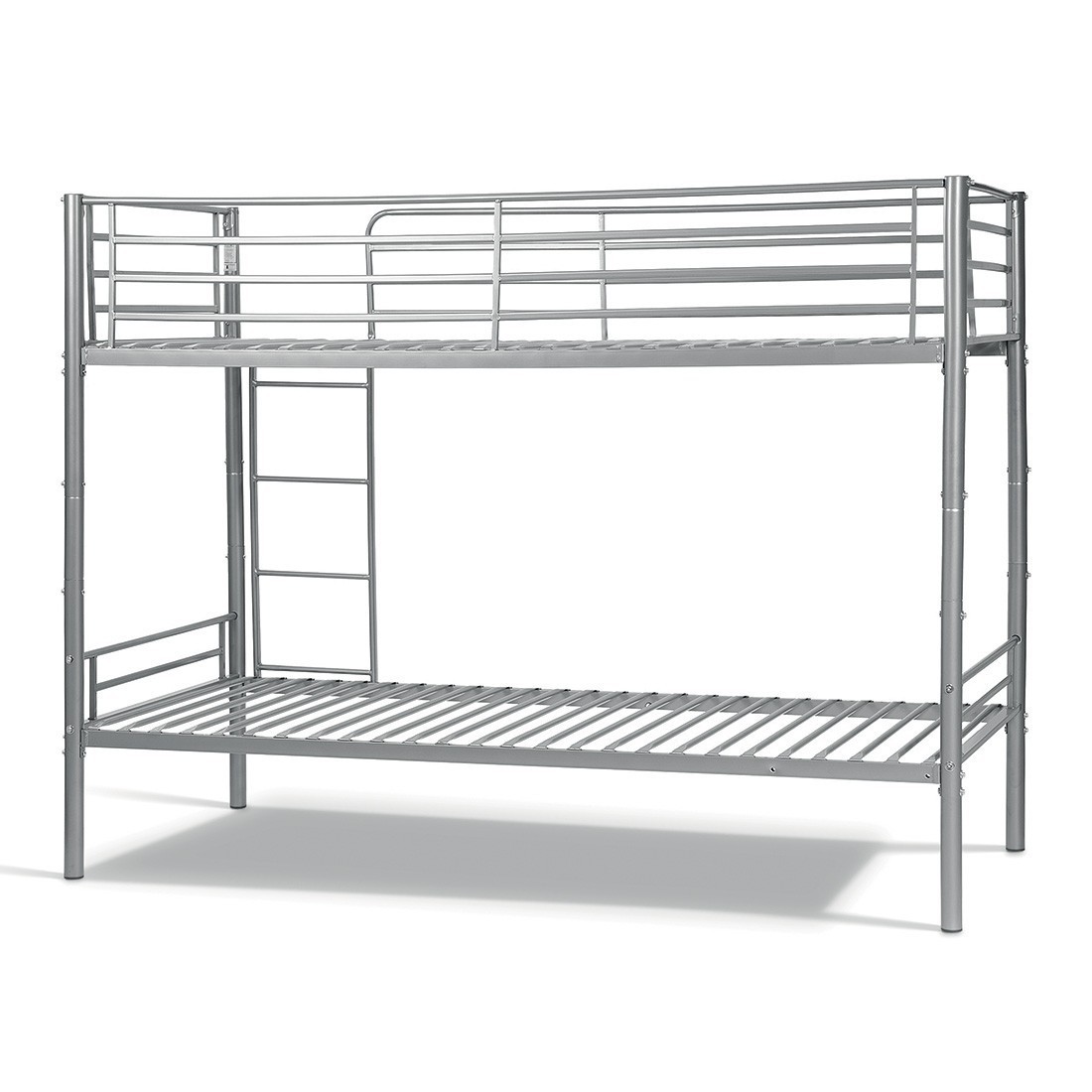 foto del prodotto letto a castello in metallo 90x200 cm sammy, colore grigio