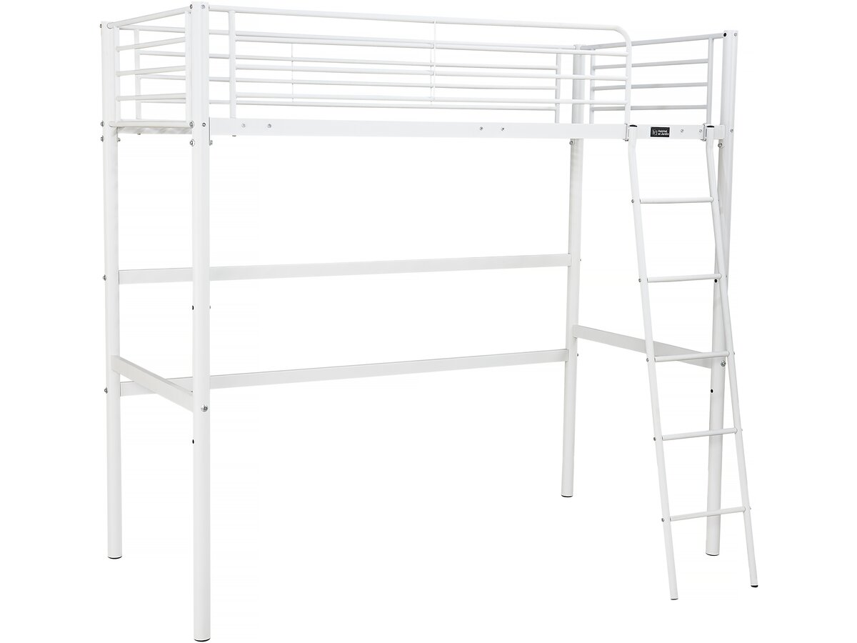 foto del prodotto letto a soppalco quot alora quot 90 x 190 cm bianco