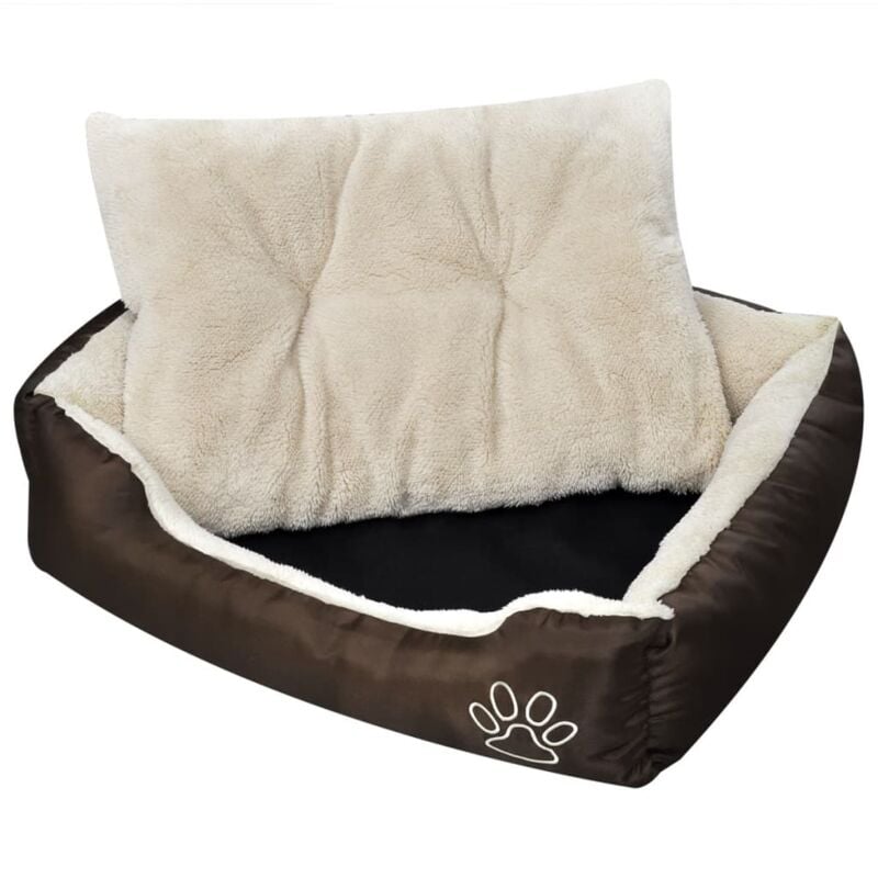 foto del prodotto letto caldo per cani con cuscino imbottito xl vidaxl