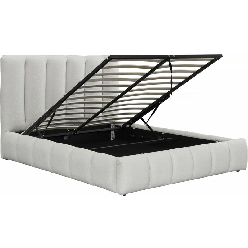 foto del prodotto letto con cassettone annie 140 x 190 cm bianco