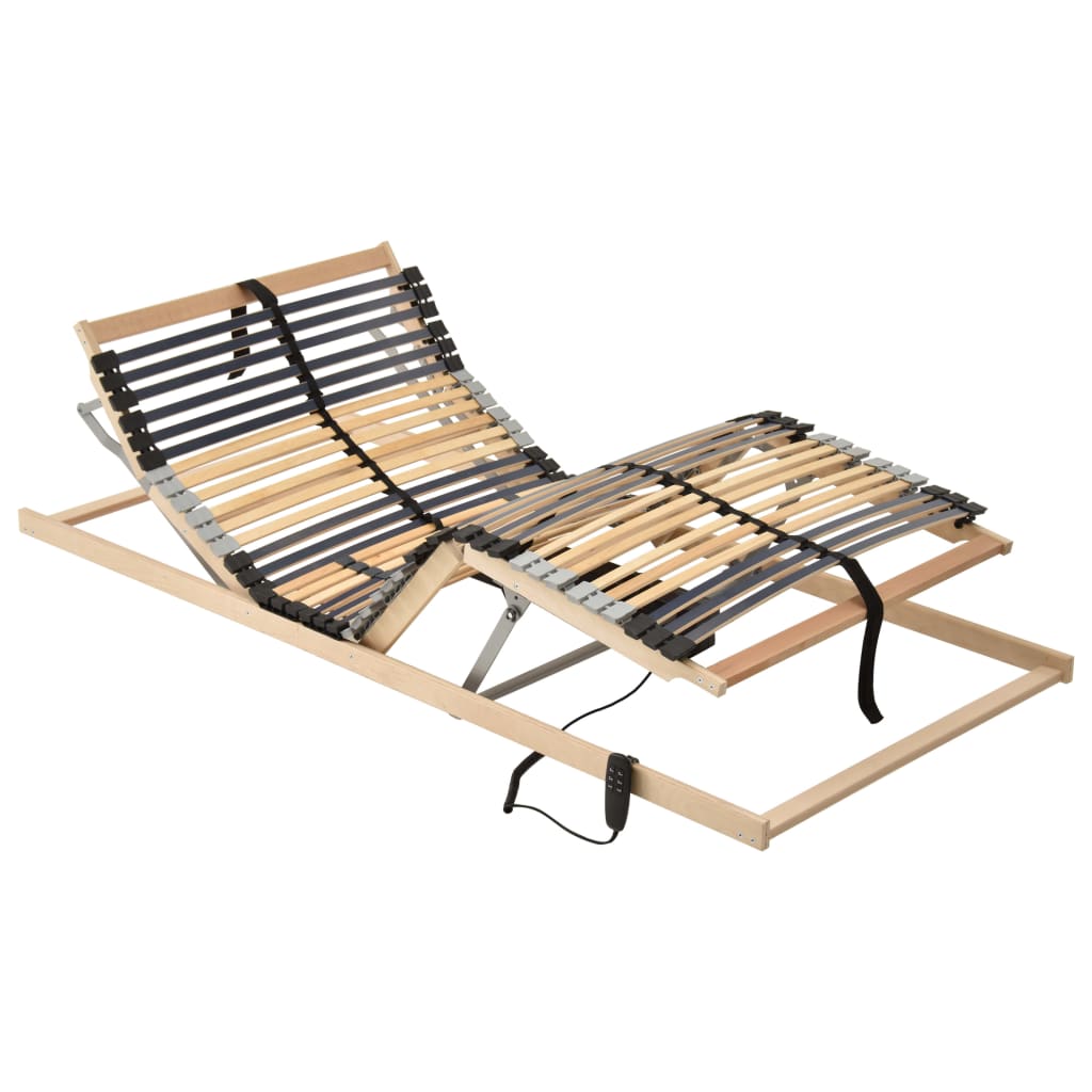 foto del prodotto letto con telaio a doghe elettrico 42 doghe 7 zone 100x200 cm cod mxl 51705