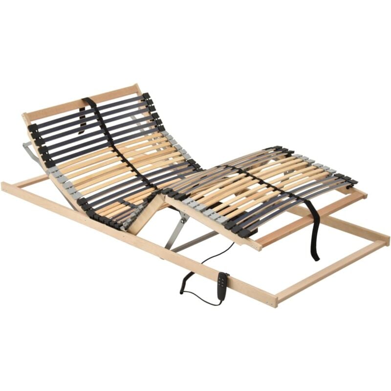 foto del prodotto letto con telaio a doghe elettrico 42 doghe 7 zone disponibile in varie misure dimensioni 80 x 200 cm