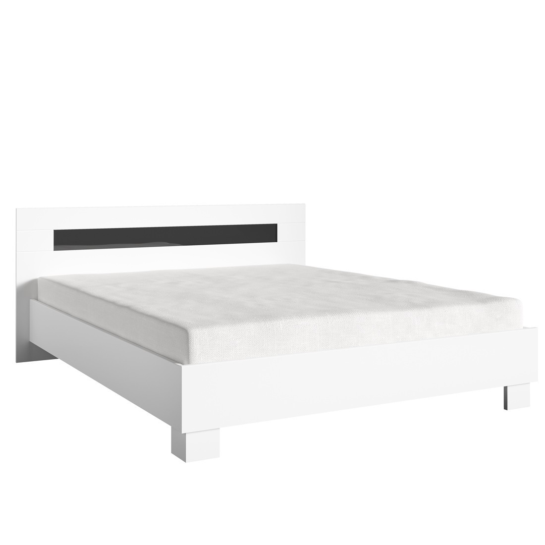 foto del prodotto letto dublin bianco – 140 x 190 cm