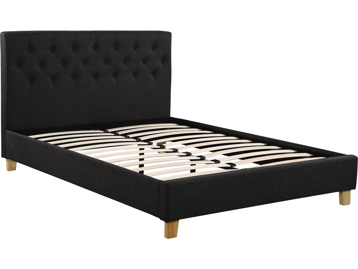 foto del prodotto letto emmy 140 x 190 cm grigio