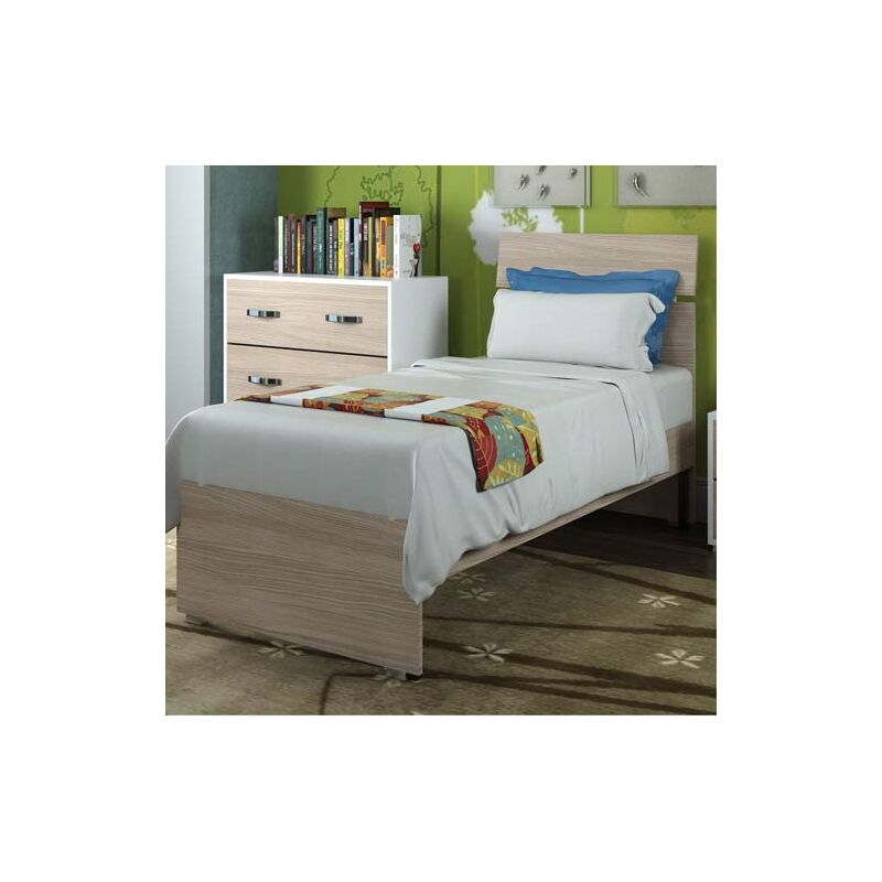 foto del prodotto letto in legno una piazza per la cameretta dei bambini,