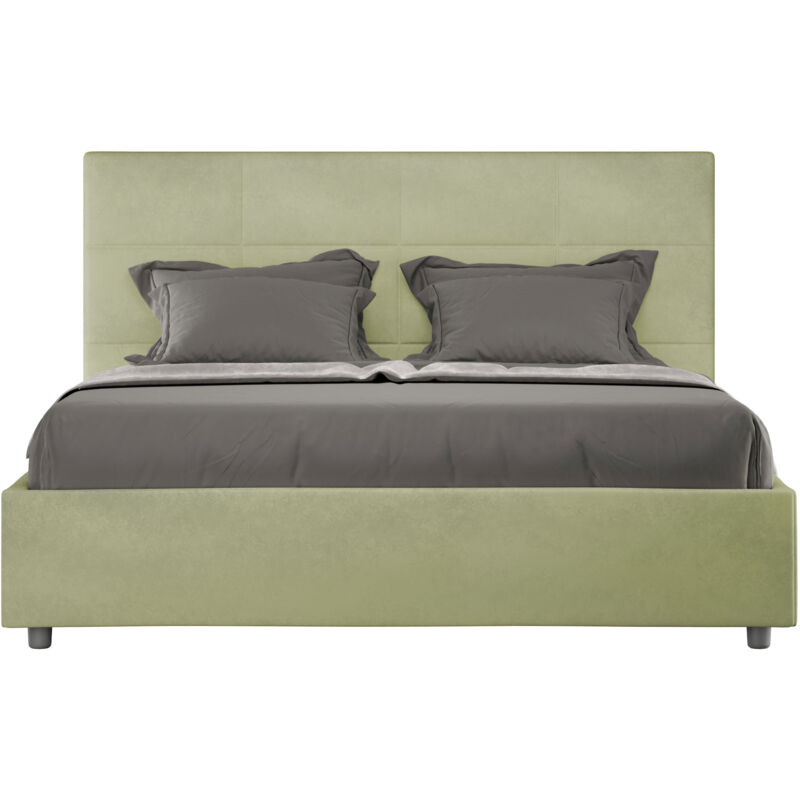 foto del prodotto letto matrimoniale 160x190 cm senza rete mika t verde
