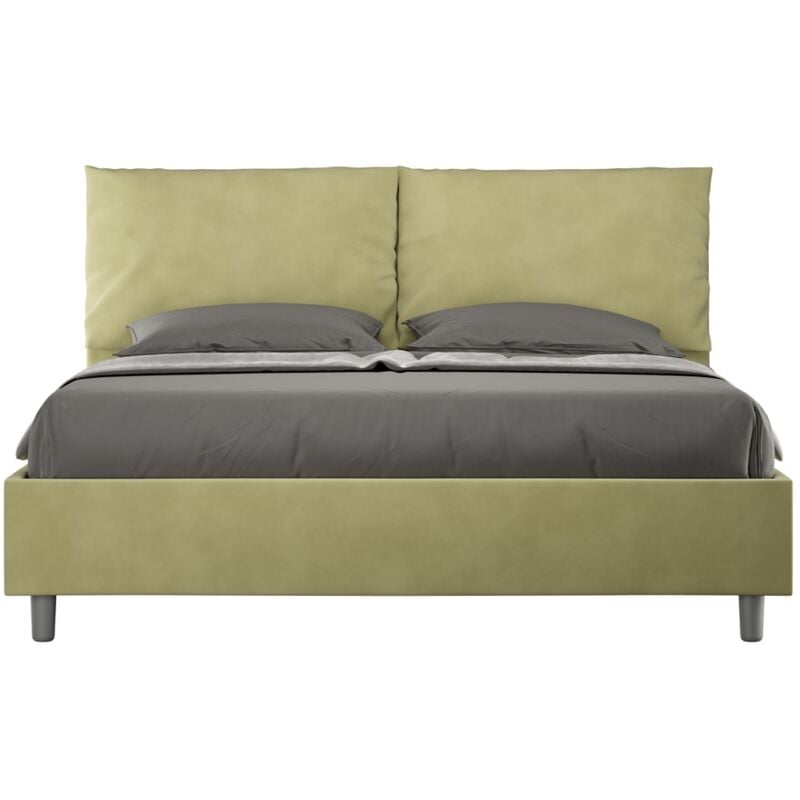 foto del prodotto letto matrimoniale 160x200 cm senza rete antea t verde