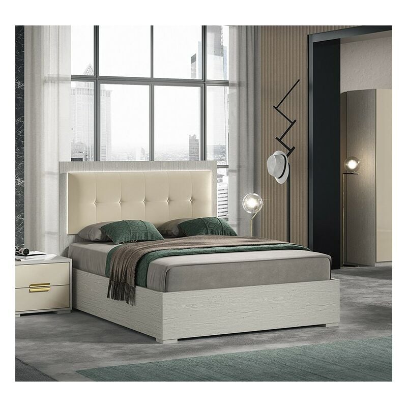 foto del prodotto letto matrimoniale con contenitore e testiera imbottita 170x195 cm dream letti matrimoniali moderni stilprojectstore.com