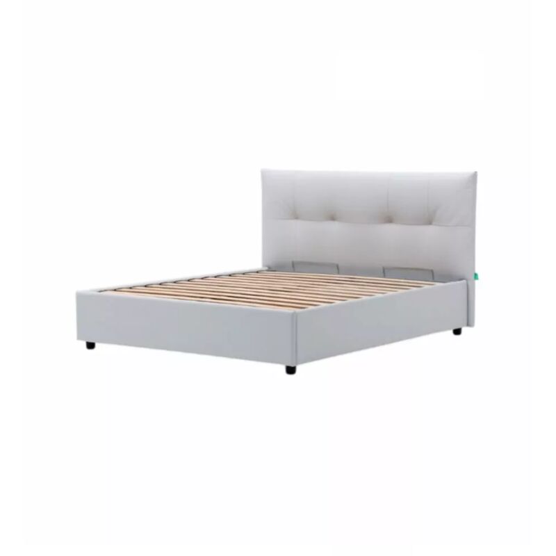 foto del prodotto letto matrimoniale contenitore easy perla 160x190 cm
