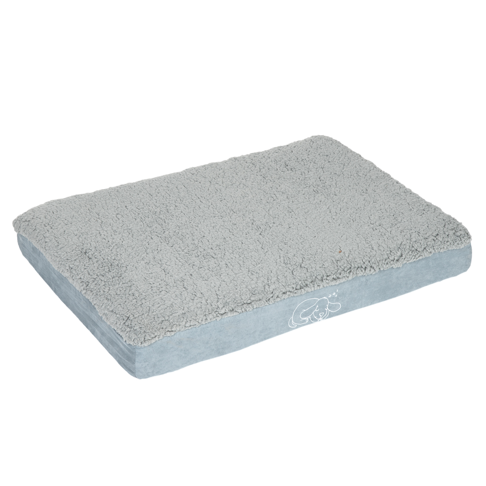 foto del prodotto letto memory rettangolare grigio l 100 x p 65 x h 9,5 cm