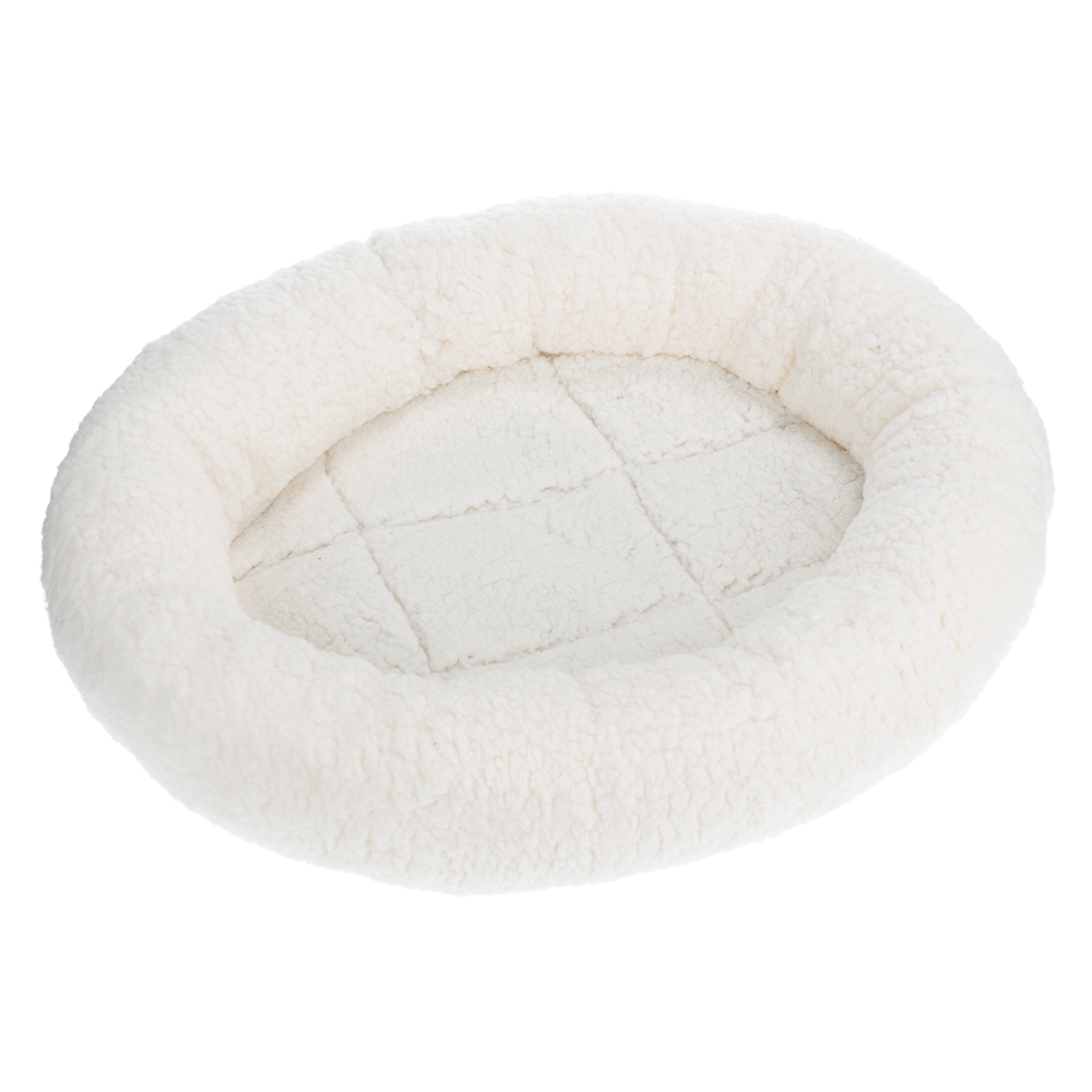 foto del prodotto letto morbido fluffy 2in1 bianco l 50 x p 42 x h 7,5 cm