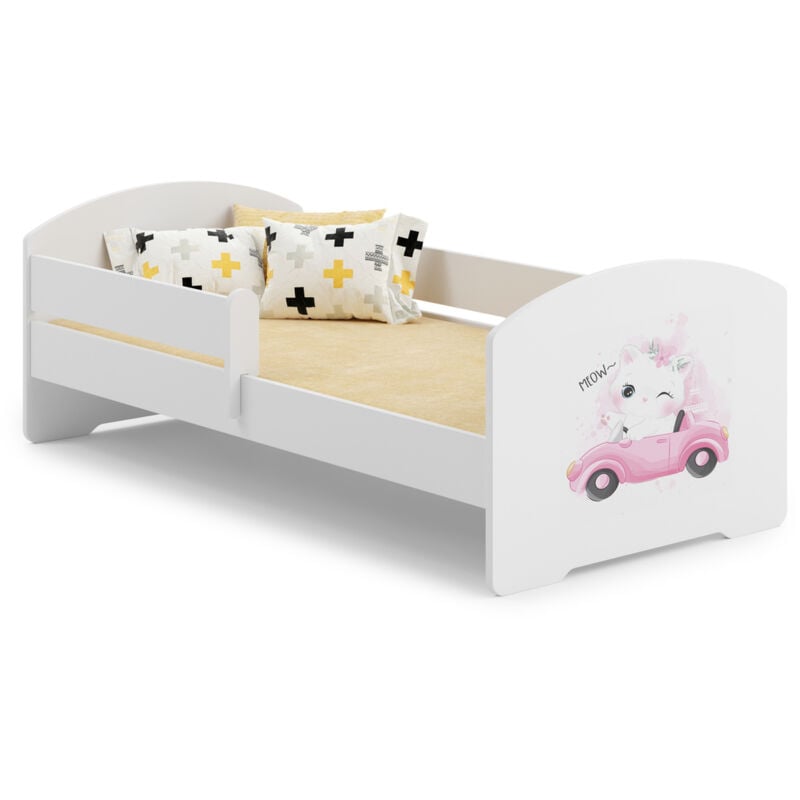 foto del prodotto letto per bambini luk 160x80 con ringhiera kot