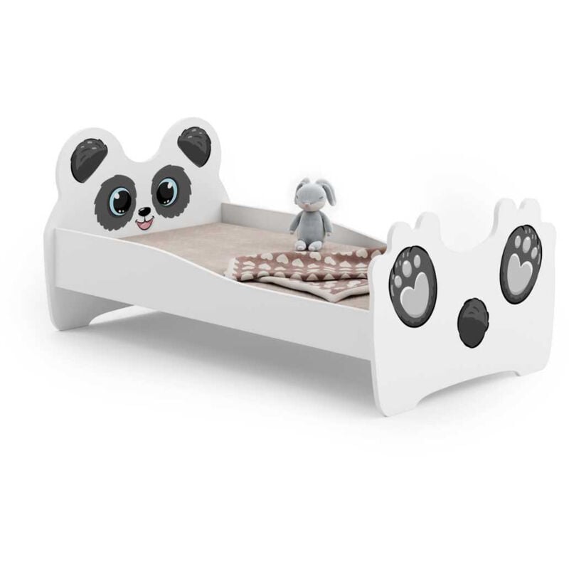 foto del prodotto letto per bambini panda 140x70