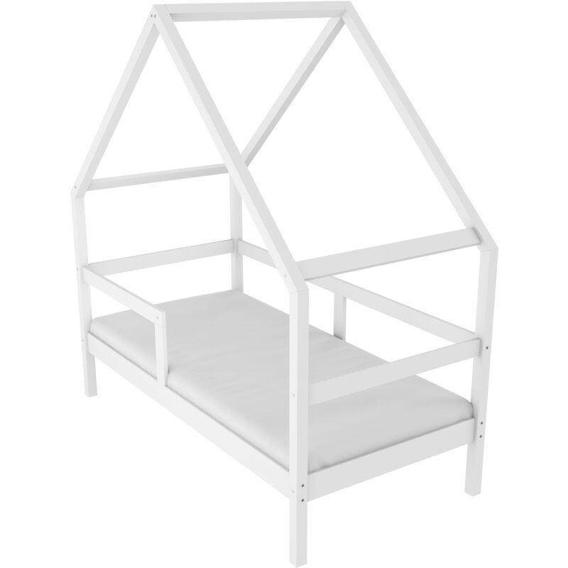 foto del prodotto letto per bambini peak 160x80 cm pino bianco opaco