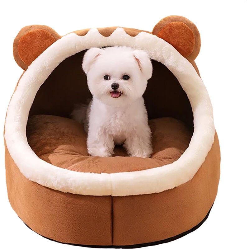 foto del prodotto letto per gatto cuccia per cani letto in morbido peluche 55x55