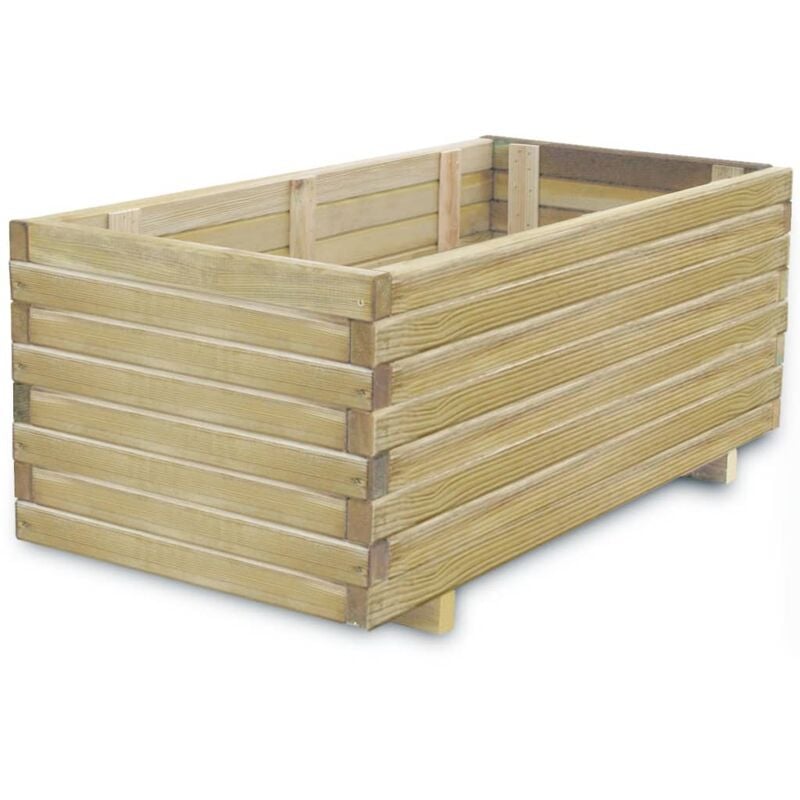 foto del prodotto letto rialzato 100x50x40 cm in legno rettangolare vidaxl