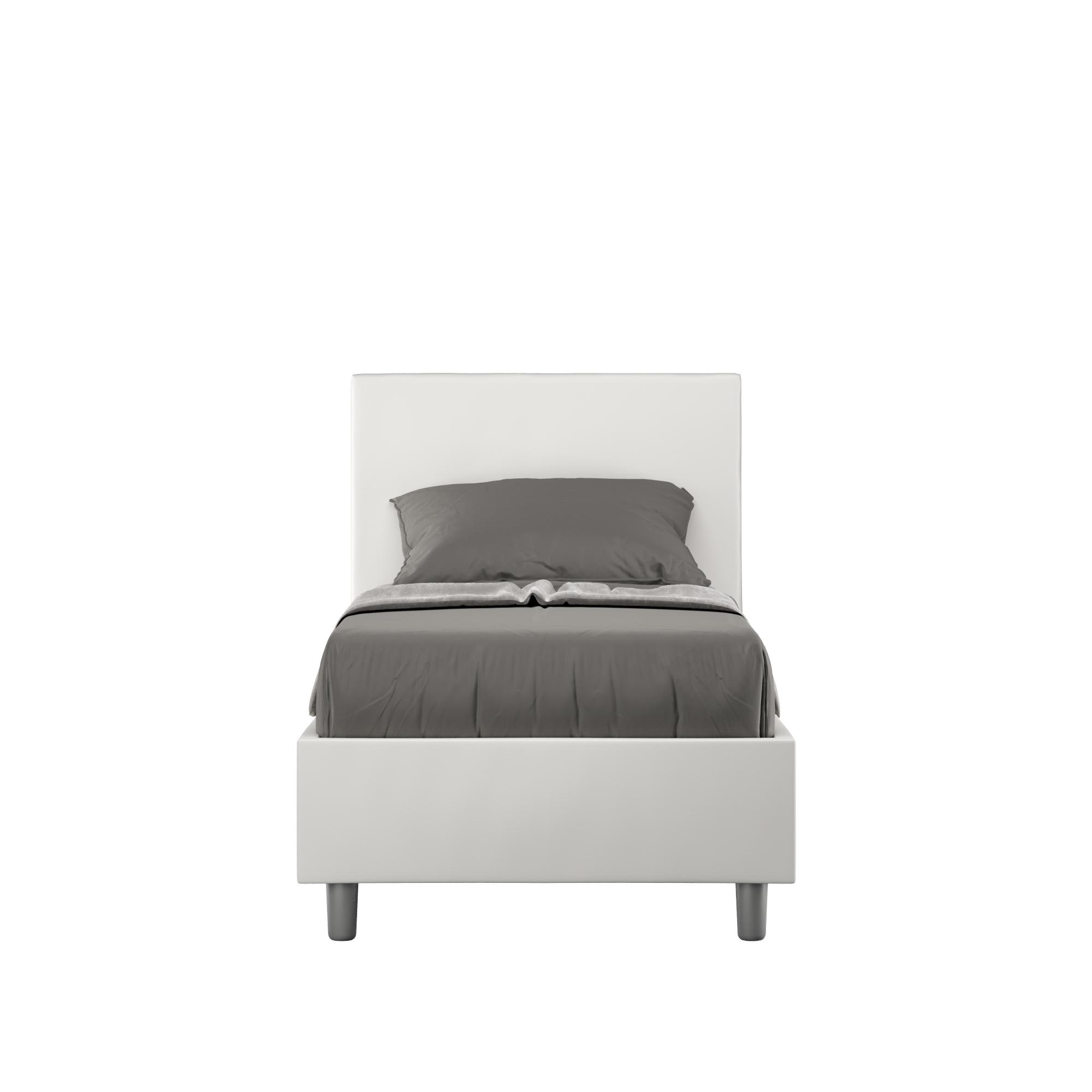 foto del prodotto letto singolo 80x190 cm senza rete adele bianco