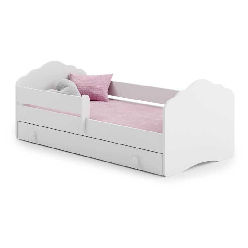 foto del prodotto letto singolo wave 140x70 con ringhiera