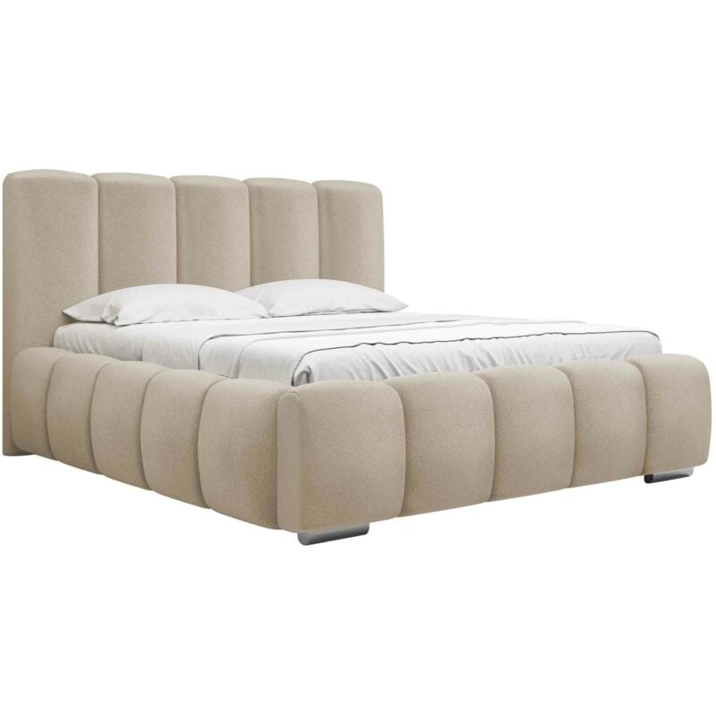 foto del prodotto letto trendynest 106, paros 01, doppio, 140x200, arazzo, con, 160x222x112cm