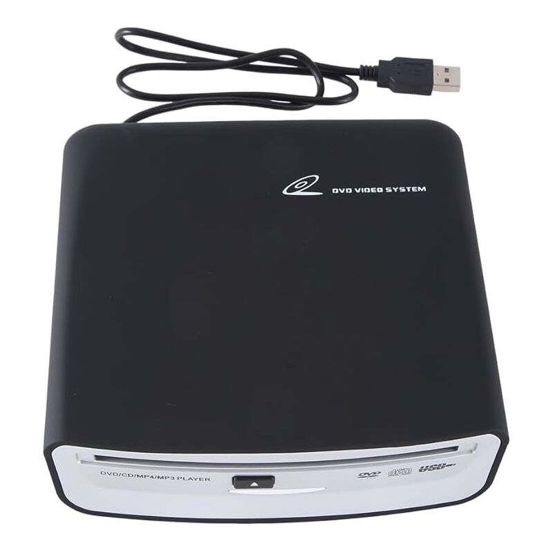 foto del prodotto lettore cd esterno universale per auto che si collega alla porta usb dell auto, al laptop o alla tv per la navigazione android 4.0 e