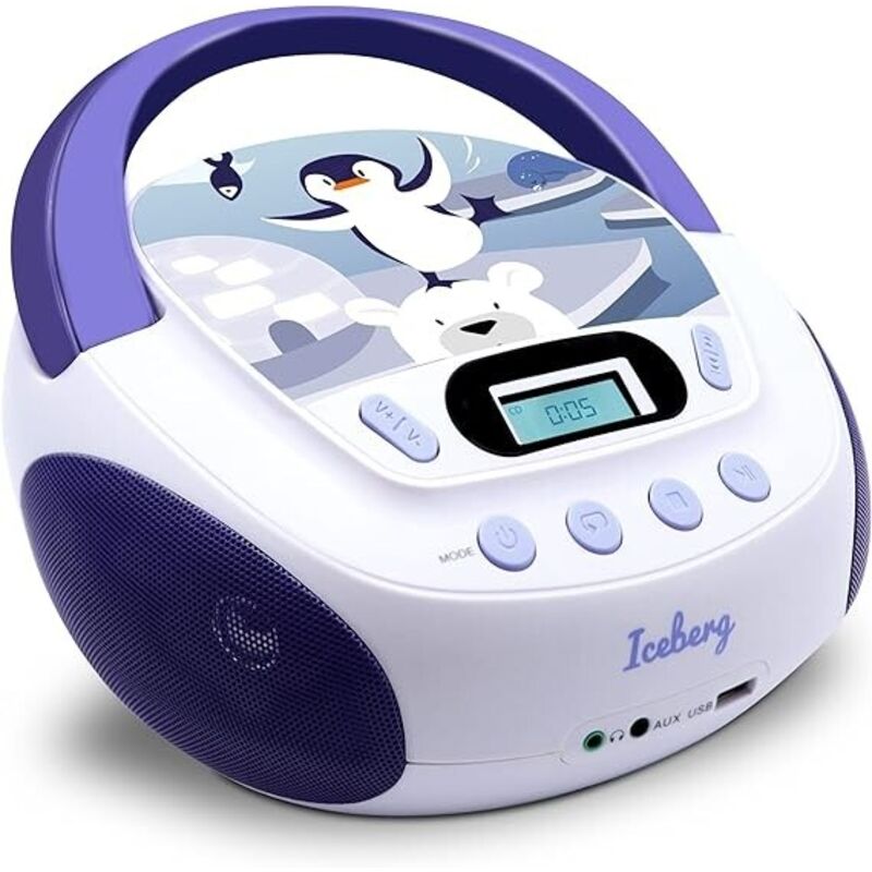 foto del prodotto lettore cd mp3 usb iceberg
