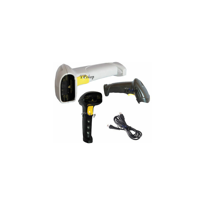 foto del prodotto lettore codice a barre barcode scanner con cavo usb 650nm pistola laser
