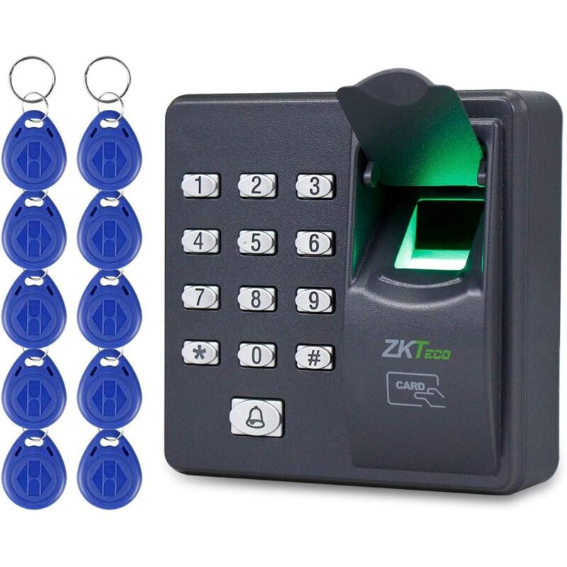 foto del prodotto lettore rfid elettrico digitale scanner per impronte digitali codice sistema biometrico riconoscimento impronte digitali sistema di controllo accessi