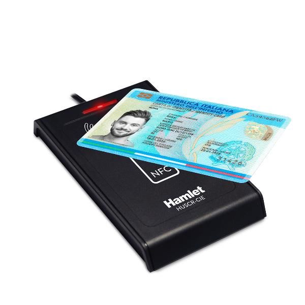 foto del prodotto lettore usb smart card contactless - huscr-cie