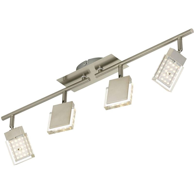 foto del prodotto leuchten plafoniera con farettiled integrata, 4.5 w, satinati classe di efficienza energetica a briloner