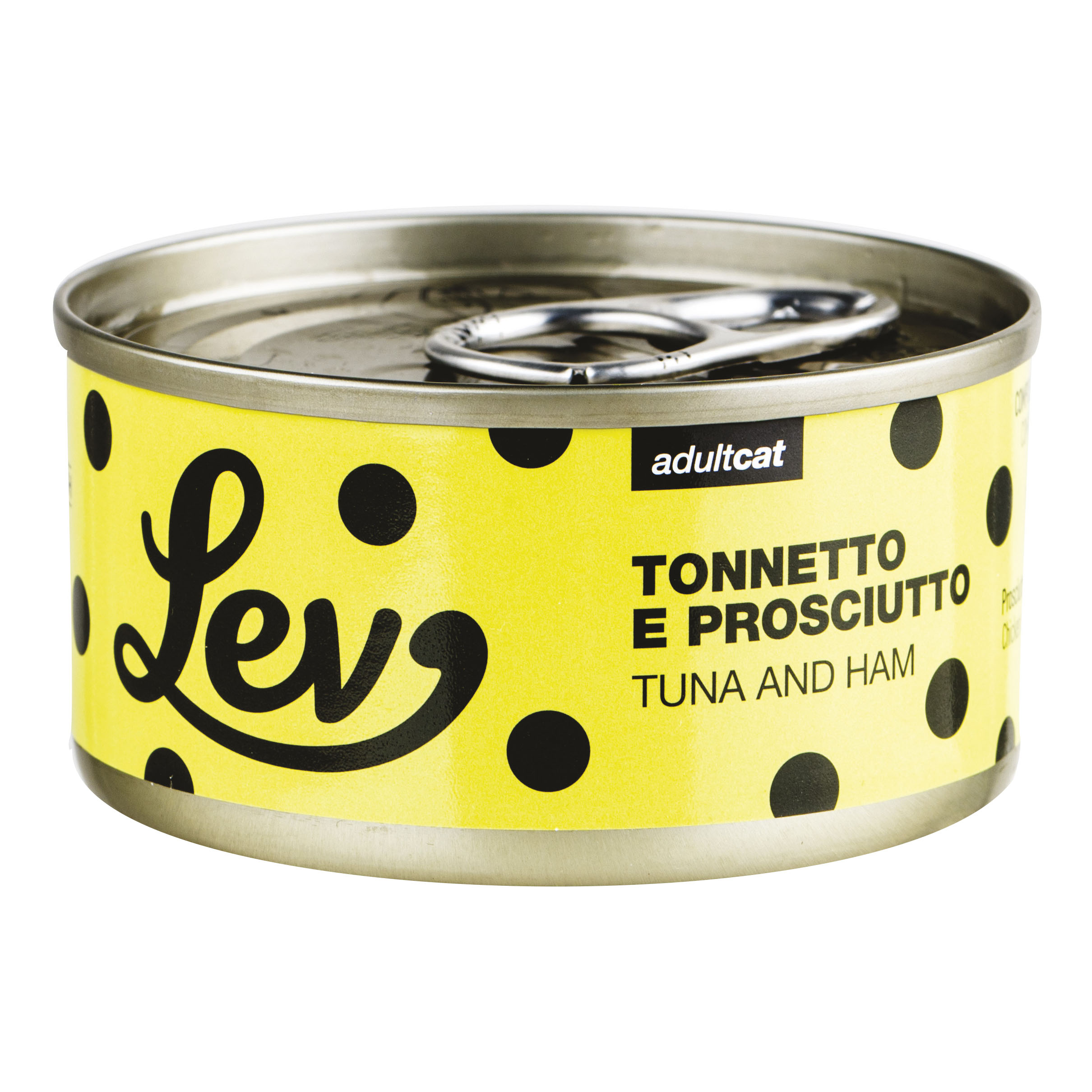 foto del prodotto lev gatto lattina in acqua di cottura adulto tonnetto amp prosciutto 70 gr temporaneamente mancante dall 039 azienda produttrice