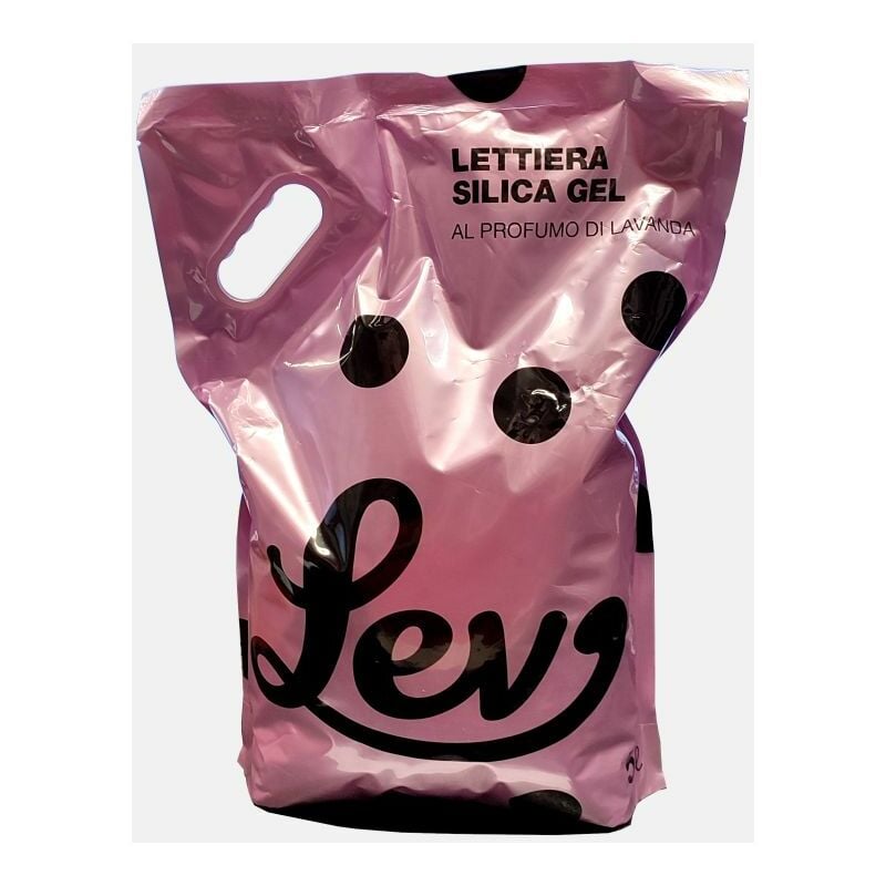 foto del prodotto lev lettiera silica gel lavanda 5l