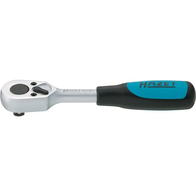 foto del prodotto leva a cricchetto reversibile 863p attacco quadro, massiccio, 1 4 di pollice 6,3 mm lunghezza 115 mm