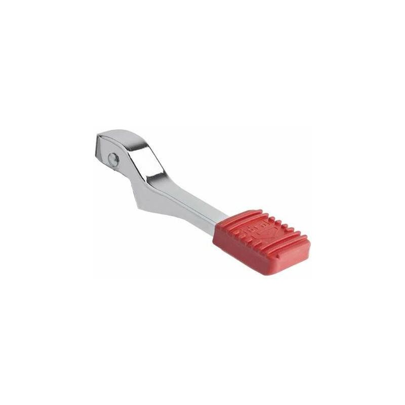 foto del prodotto leva di ricambio per rubinetti a pedale con installazione a pavimento blu e rossa idral 02066 61lvcomb 02066 61lvcomr rosso