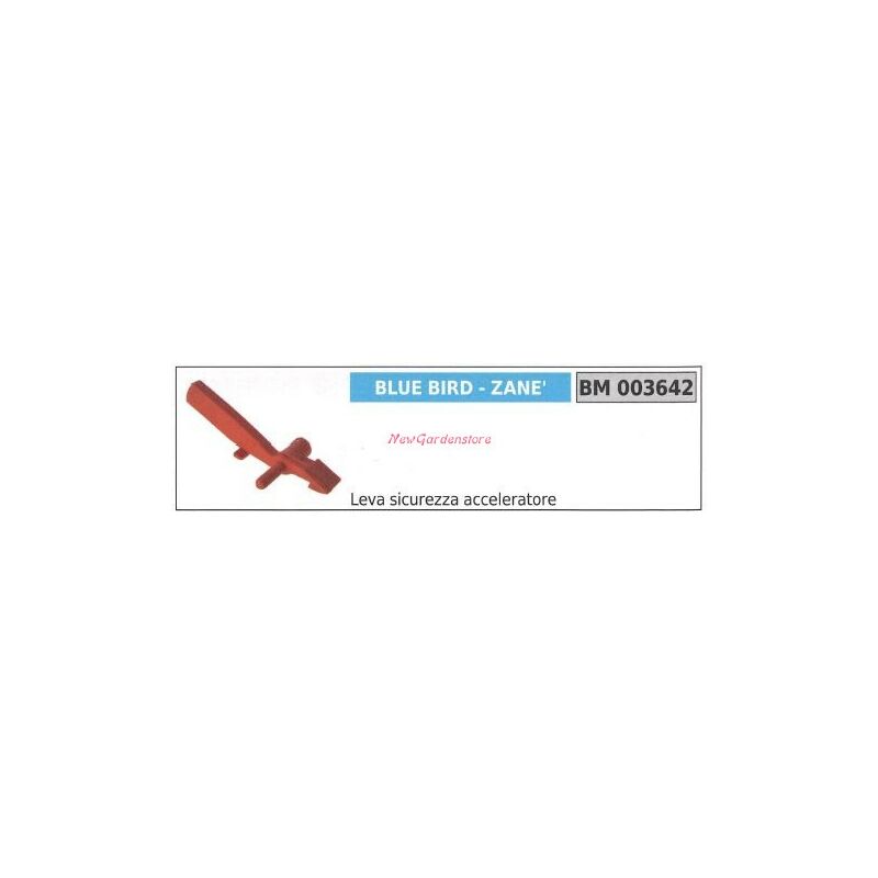 foto del prodotto leva sicurezza acceleratore blue bird decespugliatore 003642