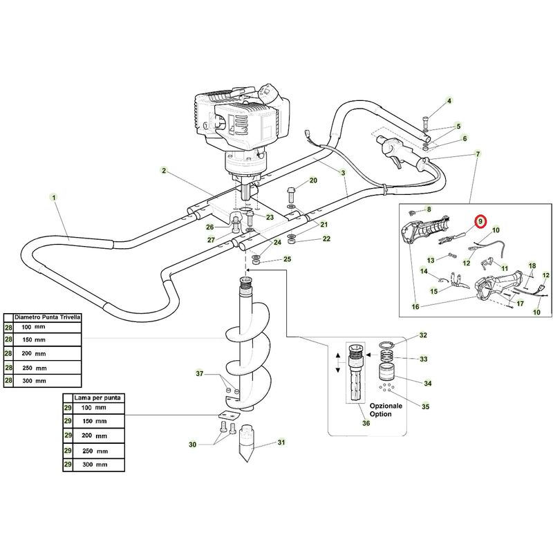 immagine 0 del prodotto leva sicurezza originale active trivella modelli tdu 155 021583