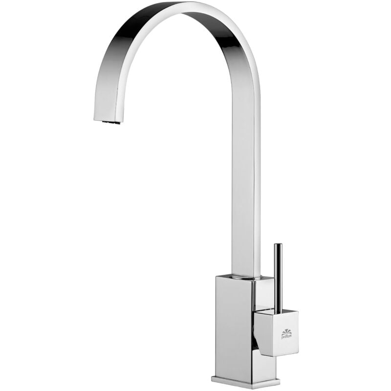 foto del prodotto level rubinetto cucina tradizionale con bocca girevole codice prod lea880cr paffoni