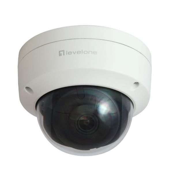 foto del prodotto levelone fcs 3404 telecamera di sorveglianza cupola telecamera di sicurezza ip interno e esterno 3200 x 1800 pixel soffitto